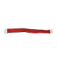 Кабель силиконовый Micro JST PHD2.0 F 2x5pin - Micro JST PHD2.0 F 2x5pin 26AWG развернутый (100 мм)