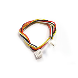 Кабель силиконовый Micro JST GH F 4 pin - Micro JST GH F 4 pin 30AWG (200 мм)