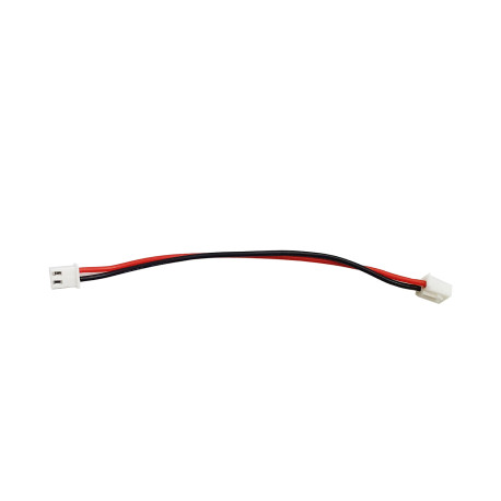 50 pcs - Silicone Cable Micro JST XH2.54 F 2pin - Micro JST XH2.54 F 2pin 26AWG extended (100 mm)