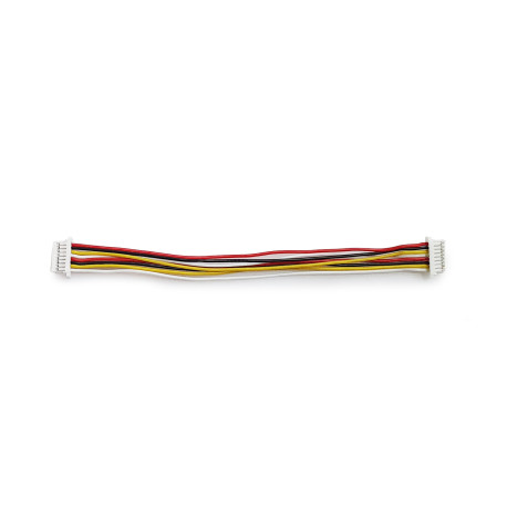 Кабель силиконовый Micro JST SH1.0 F 8pin - Micro JST SH1.0 F 8pin 32AWG (100 мм)