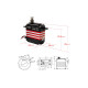 Servo drive 90g KST HA20-9015 90kg/0.15sec/8.4V digital