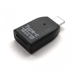 USB 2.0 OTG Type-C card reader for microSD