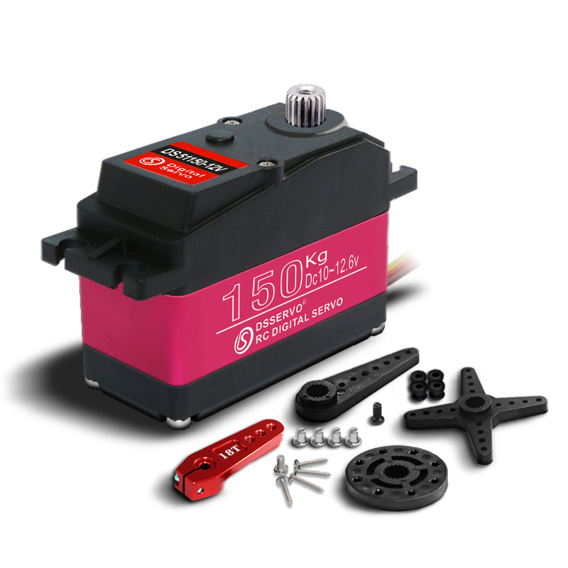 Сервопривод 165г DSServo DS51150 150кг/0,19сек/12.6В цифровой IP67 (180)