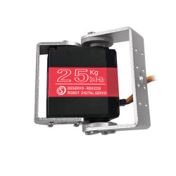 Сервопривод двухосевой стандарт 60г DSServo RDS3225 25кг/0,17сек/6.8В 25T цифровой IP66 (180)