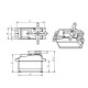 Сервопривод двухосевой 165г DSServo RDS51150-12V 150кг/0,19сек/12.6В цифровой IP66 (180)