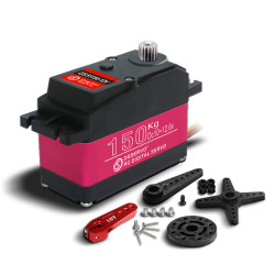 Servo drive 165g DSServo DS51150 150kg/0.19sec/12.6V digital IP67 (270)