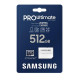 Samsung PRO Ultimate A2 MicroSDXC 512GB UHS-I V30 U3 R200/W130MB/s + SD adapter