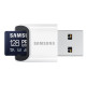 Карта пам’яті Samsung PRO Ultimate A2 MicroSDXC 128GB UHS-I V30 U3 R200/W130MB/s + USB кардрідер