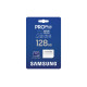 Samsung PRO Plus A2 MicroSDXC 128GB UHS-I V30 U3 R180/W130MB/s + SD adapter