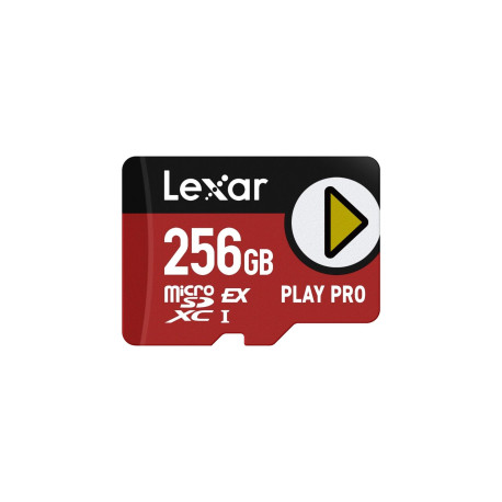 Lexar Play Pro MicroSDXC Express 256GB UHS-I R900/W600MB/s Memory Card
