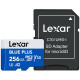 Карта пам’яті Lexar BLUE PLUS A2 MicroSDXC 256GB UHS-I V30 U3 R170MB/s + SD