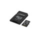 Kingston Canvas Select Plus Gen3 A1 MicroSDXC 128GB UHS-I V10 U1 R100MB/s Memory Card + SD