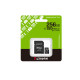 Kingston Canvas Select Plus A1 MicroSDXC 256GB UHS-I V10 U1 R150MB/s + SD Memory Card