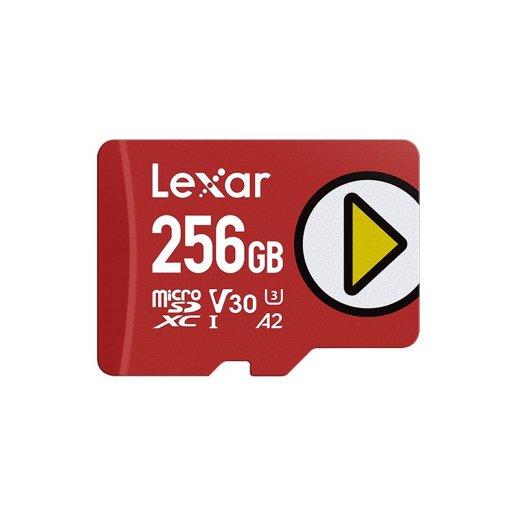 Lexar Play A2 MicroSDXC 256GB UHS-I V30 U3 R205/W140MB/s Memory Card