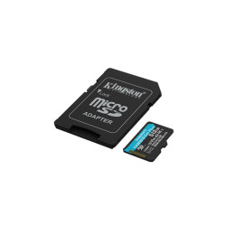 Kingston Canvas Go! Plus A2 MicroSDXC 512GB UHS-I V30 U3 R200MB/s Memory Card + SD