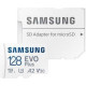 Карта пам’яті Samsung EVO PLUS A2 MicroSDXC 128GB UHS-I V30 U3 R160MB/s + SD адаптер