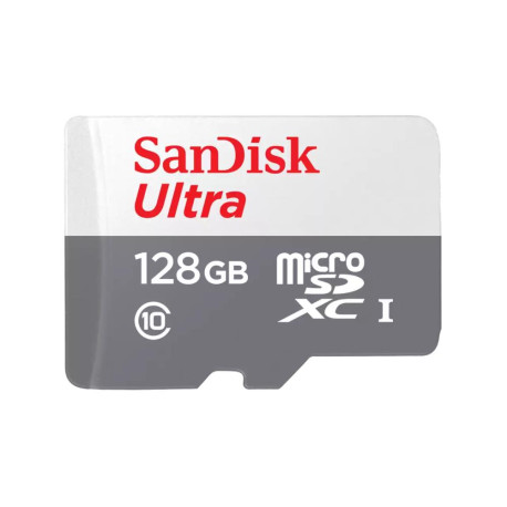 SanDisk Ultra A1 MicroSDXC 128GB UHS-I R100MB/s Memory Card (SDSQUNR-128G-GN6MN)