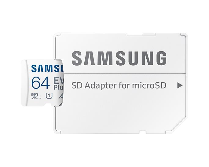 Samsung EVO PLUS A1 MicroSDXC 128GB UHS-I V10 U1 R160MB/s memory card + SD adapter