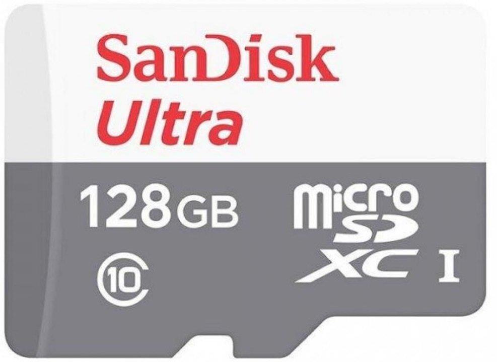 Карта памяти SanDisk Ultra MicroSDXC UHS-I Class 10 128GB