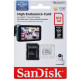 Карта пам’яті SanDisk High Endurance MicroSDXC 512GB V30 U3 R100/W40MB/s