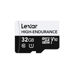 Lexar High-Endurance MicroSDXC 32GB UHS-I V30 U3 R100MB/s Memory Card