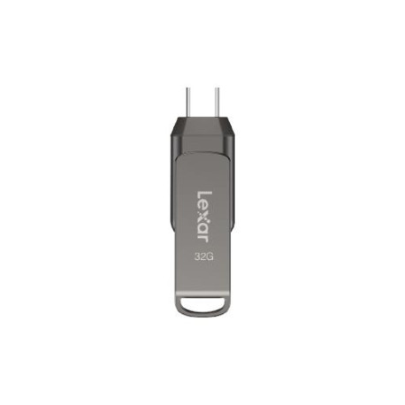 Flash memory USB-A/USB-C Lexar JumpDrive Dual Drive D400 32GB USB 3.1