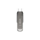 Flash memory USB-A/USB-C Lexar JumpDrive Dual Drive D400 128GB USB 3.1