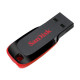 USB-A SanDisk Cruzer Blade 128GB USB 2.0 Flash Drive