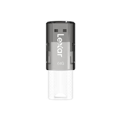 USB-A Lexar JumpDrive S60 64GB USB 2.0 Flash Drive