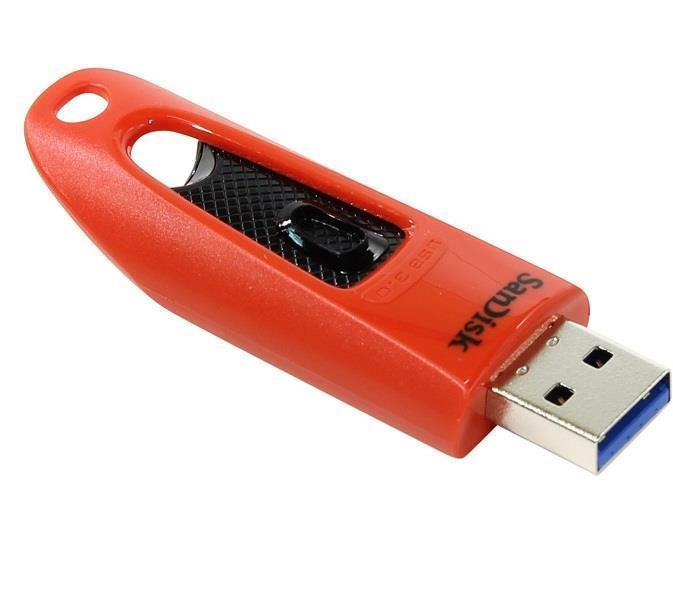 USB-A SanDisk Ultra 32GB USB 3.0 Flash Drive
