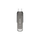 Flash memory USB-A/USB-C Lexar JumpDrive Dual Drive D400 256GB USB 3.1