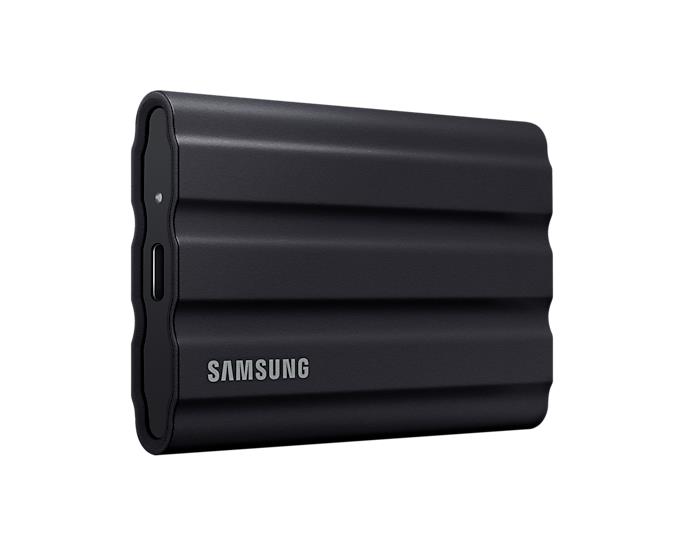 Зовнішній SSD накопичувач Samsung T7 1TB USB 3.2 (Black)