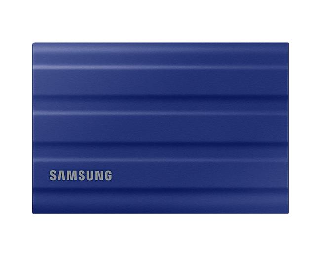 Зовнішній SSD накопичувач Samsung T7 1TB USB 3.2 (Blue)