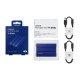 Зовнішній SSD накопичувач Samsung T7 1TB USB 3.2 (Blue)