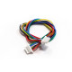 Silicone Cable Micro JST SH 1.0 F 6 pin - Micro JST SH 1.0 F 6 pin 30AWG (200mm)