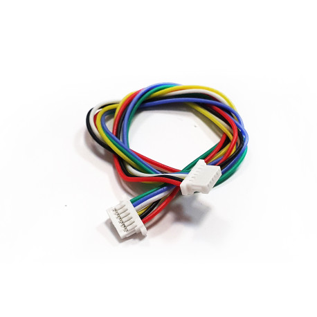 Silicone Cable Micro JST SH 1.0 F 6 pin - Micro JST SH 1.0 F 6 pin 30AWG (200mm)