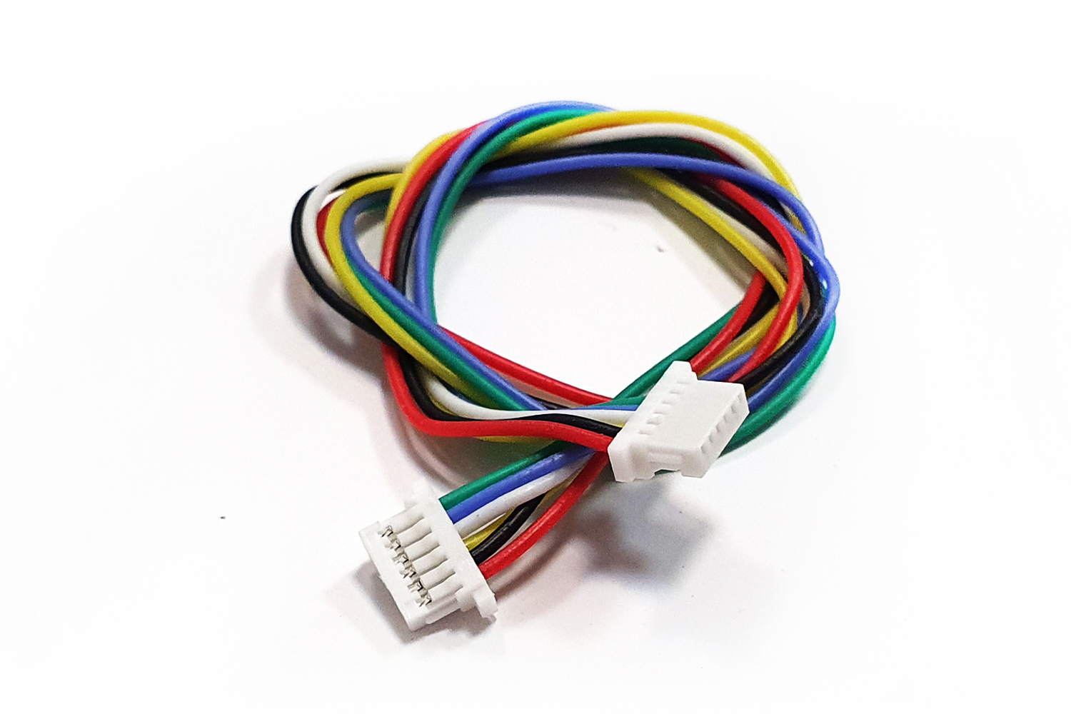 Silicone Cable Micro JST SH 1.0 F 6 pin - Micro JST SH 1.0 F 6 pin 30AWG (200mm)