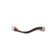 50 pcs - Silicone Cable Micro JST-SH F 8 pin - Micro JST-SH F 8 pin (50 mm)