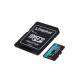 Карта памяти Kingston Canvas Go! Plus A2 MicroSDXC 256GB UHS-I V30 U3 R170MB/s + SD