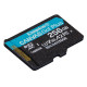 Kingston Canvas Go! Plus A2 MicroSDXC 256GB UHS-I V30 U3 R170MB/s + SD Memory Card