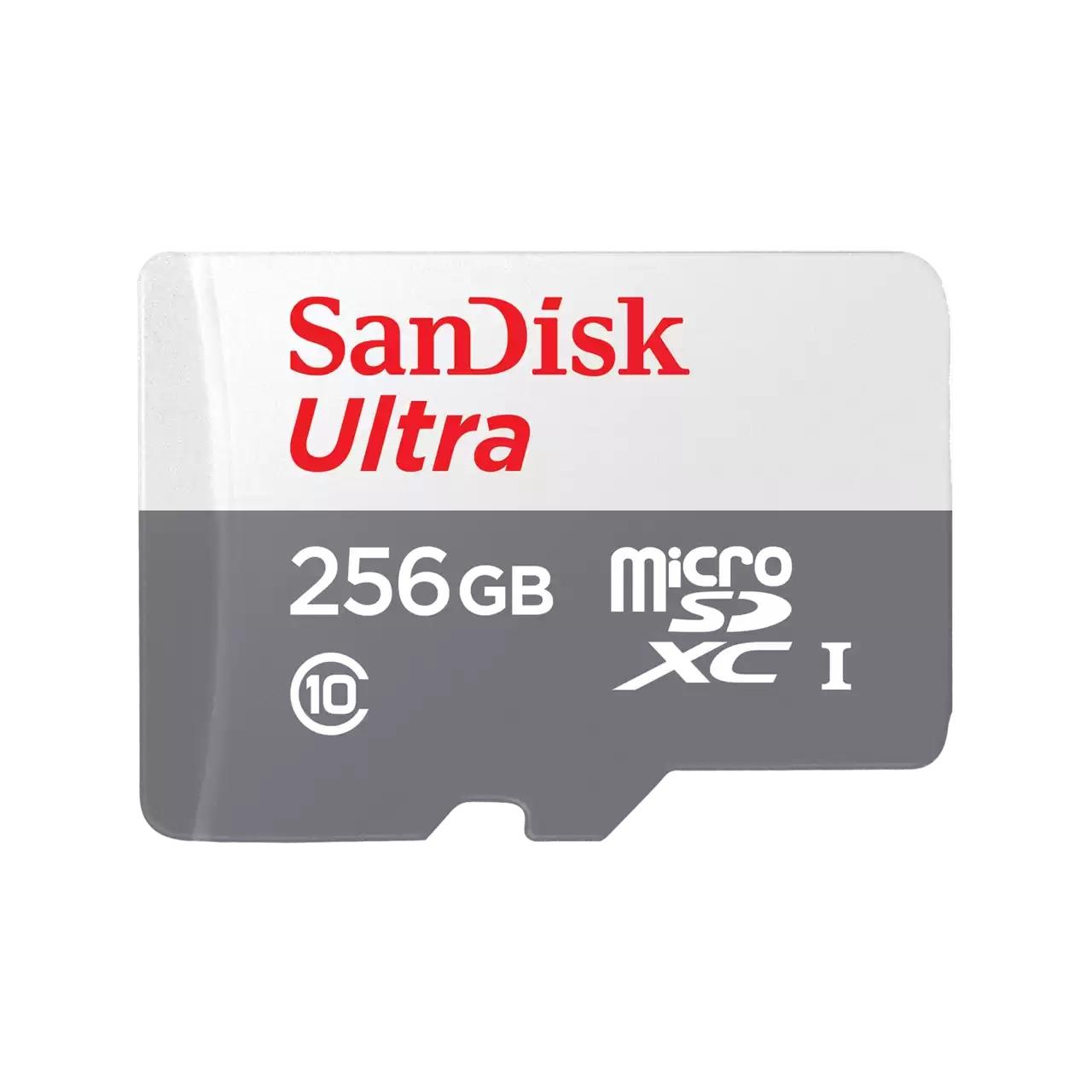 SanDisk Ultra A1 MicroSDXC 256GB UHS-I R100MB/s Memory Card