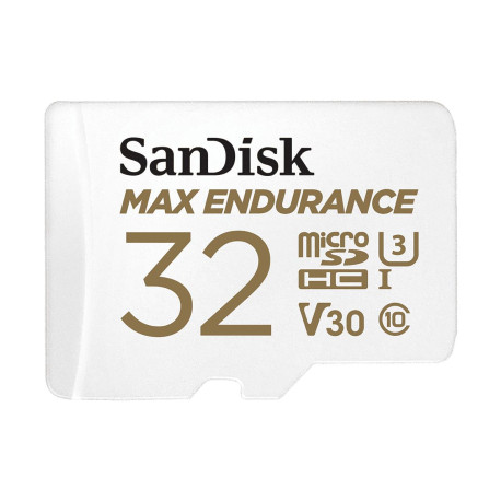 SanDisk Max Endurance MicroSDHC 32GB V30 U3 R100/W40MB/s Memory Card