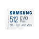 Samsung EVO PLUS A2 MicroSDXC 512GB UHS-I V30 U3 R160MB/s Memory Card