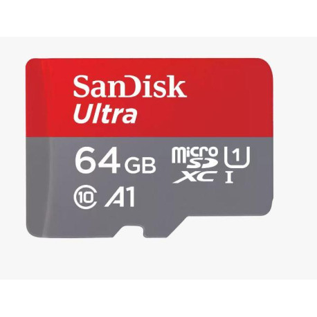 SanDisk Ultra A1 MicroSDXC 64TB UHS-I U1 R120MB/s Memory Card