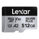 Карта пам’яті Lexar SILVER PLUS A2 MicroSDXC 512GB UHS-I V30 U3 R205/W150MB/s
