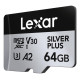 Memory card Lexar SILVER PLUS A2 MicroSDXC 64GB UHS-I V30 U3 R205/W150MB/s