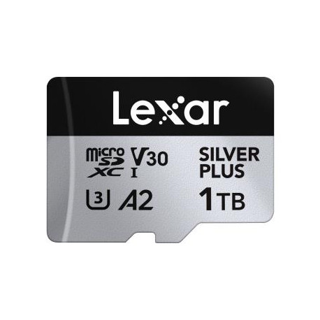 Memory card Lexar SILVER PLUS A2 MicroSDXC 1TB UHS-I V30 U3 R205/W150MB/s