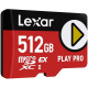 Lexar Play Pro MicroSDXC Express 512GB UHS-I R900/W600MB/s Memory Card