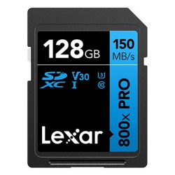 Memory card Lexar SDXC 128GB UHS-I V30 U3 R150/W45MB/s