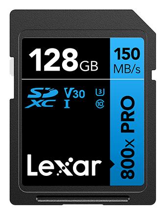 Memory card Lexar SDXC 128GB UHS-I V30 U3 R150/W45MB/s